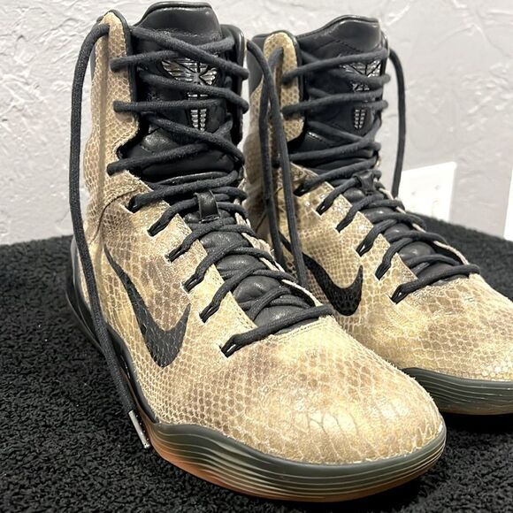 ?? NIKE KOBE 9 High EXT QS Basketball Shoes 716616 001 Men Size‎ 8 -GUC main image 6